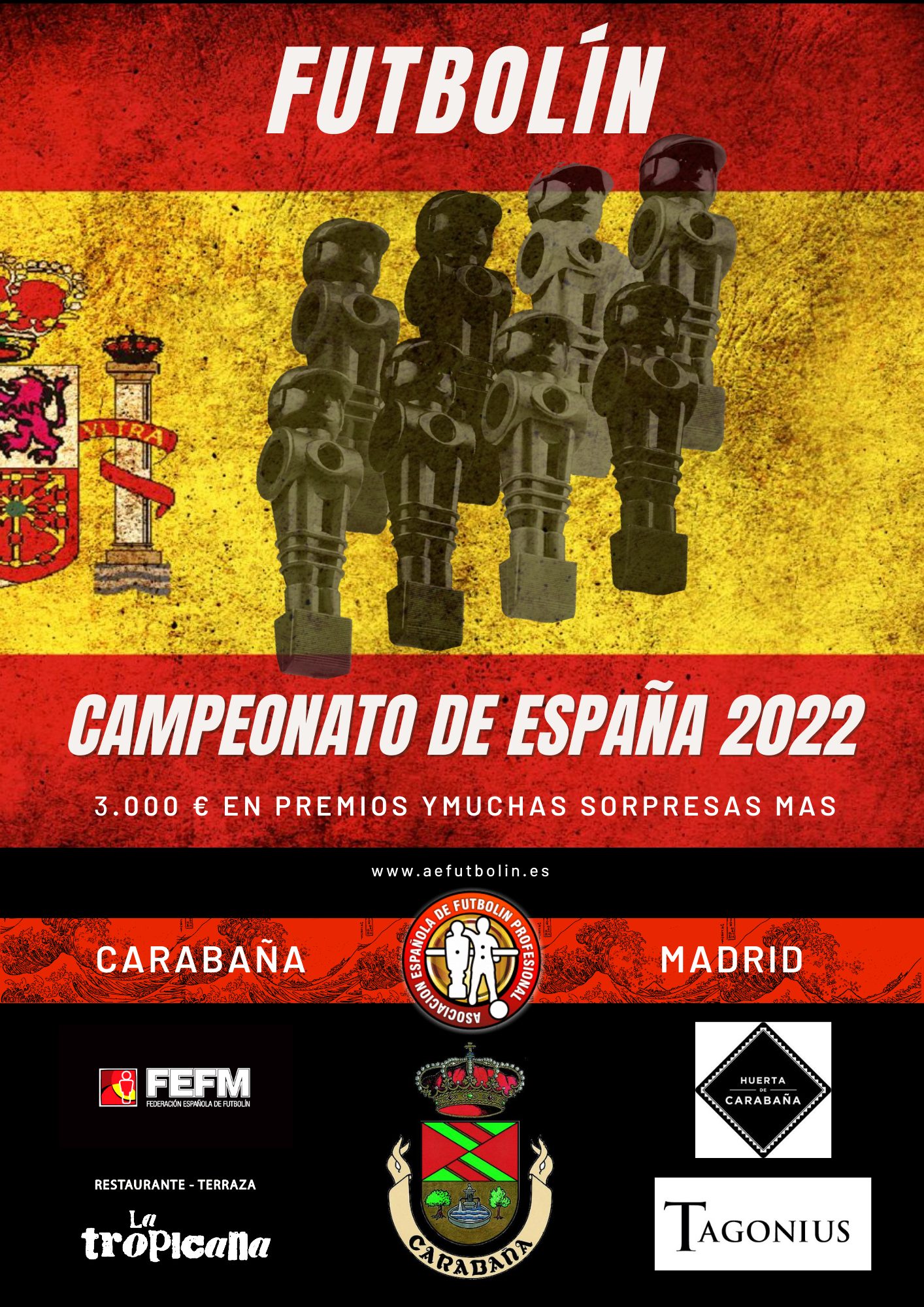 Tablesoccer Tournament Flyer Spain 2022 CARABAÑA_FINAL